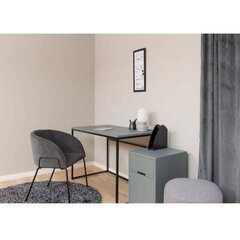 Письменный стол Aatrium Lipp 2341-067, черный/серый цена и информация | Компьютерные, письменные столы | 220.lv