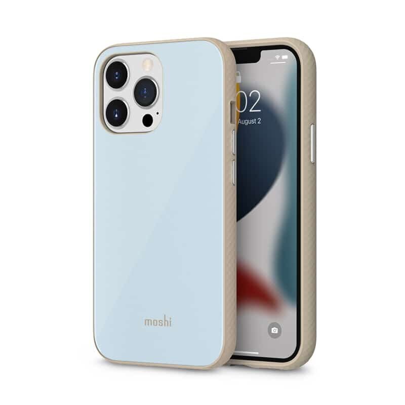 Moshi iGlaze paredzēts iPhone 13 Pro, zils cena un informācija | Telefonu vāciņi, maciņi | 220.lv