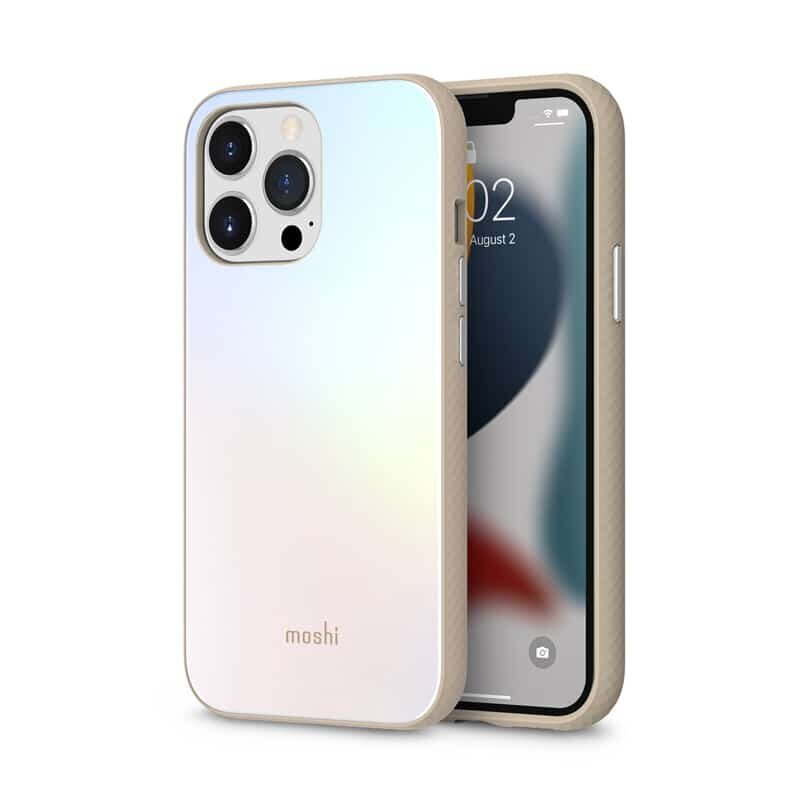 Moshi iGlaze paredzēts iPhone 13 Pro, sudraba cena un informācija | Telefonu vāciņi, maciņi | 220.lv