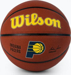 Баскеетбольный мяч Wilson Team Alliance Indiana Pacers Ball WTB3100XBIND цена и информация | Баскетбольные мячи | 220.lv