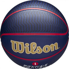 Баскетбольный мяч Wilson NBA Player Icon Zion Basketball Williamson Outdoor Ball WZ4008601XB7 цена и информация | Баскетбольные мячи | 220.lv