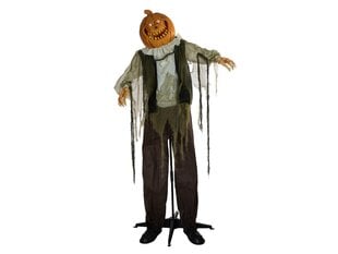 Праздничная декорация EUROPALMS Halloween Figure Pumpkin Man, анимированная, 170 см цена и информация | Праздничные декорации | 220.lv