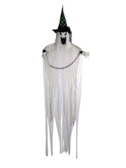 Праздничная декорация EUROPALMS Halloween Ghost, подвесная, анимированная, 183 см цена и информация | Праздничные декорации | 220.lv