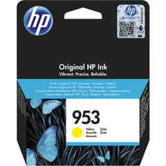 Hewlett Packard 953 F6U14AE, dzeltens цена и информация | Картриджи для струйных принтеров | 220.lv