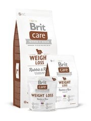 Brit Care Weight Loss Rabbit 12kg Suņiem cena un informācija | Sausā barība suņiem | 220.lv