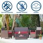 Āra mēbeļu komplekts Dorel Home Outdoor Living, brūns цена и информация | Dārza mēbeļu komplekti | 220.lv