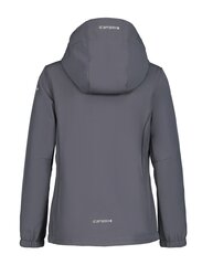 Icepeak bērnu softshell jaka Kobryn 51896-2*270, tumši pelēks/dzeltens cena un informācija | Jakas, džemperi, žaketes, vestes meitenēm | 220.lv