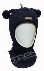Шапка-шлем Kivat 454*65 6419580124244, тёмно-синяя цена и информация | Шапки, перчатки, шарфы для мальчиков | 220.lv
