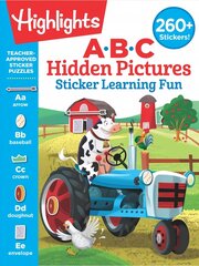 ABC Hidden Pictures Sticker Learning Fun cena un informācija | Grāmatas mazuļiem | 220.lv
