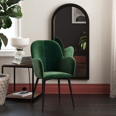 Krēsls Queer Eye Fallon, zaļš cena un informācija | Virtuves un ēdamistabas krēsli | 220.lv