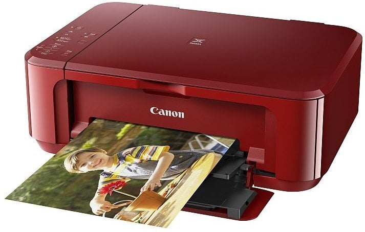 Canon PIXMA MG3650 WiFi Red cena un informācija | Printeri un daudzfunkcionālās ierīces | 220.lv