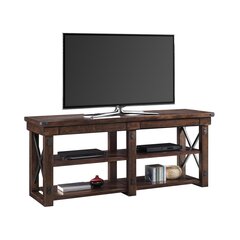 ТВ столик Dorel Home Wildwood, коричневый цена и информация | Тумбы под телевизор | 220.lv