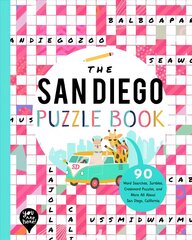 San Diego Puzzle Book: 90 Word Searches, Jumbles, Crossword Puzzles, and More All about San Diego,   California! цена и информация | Книги для самых маленьких | 220.lv