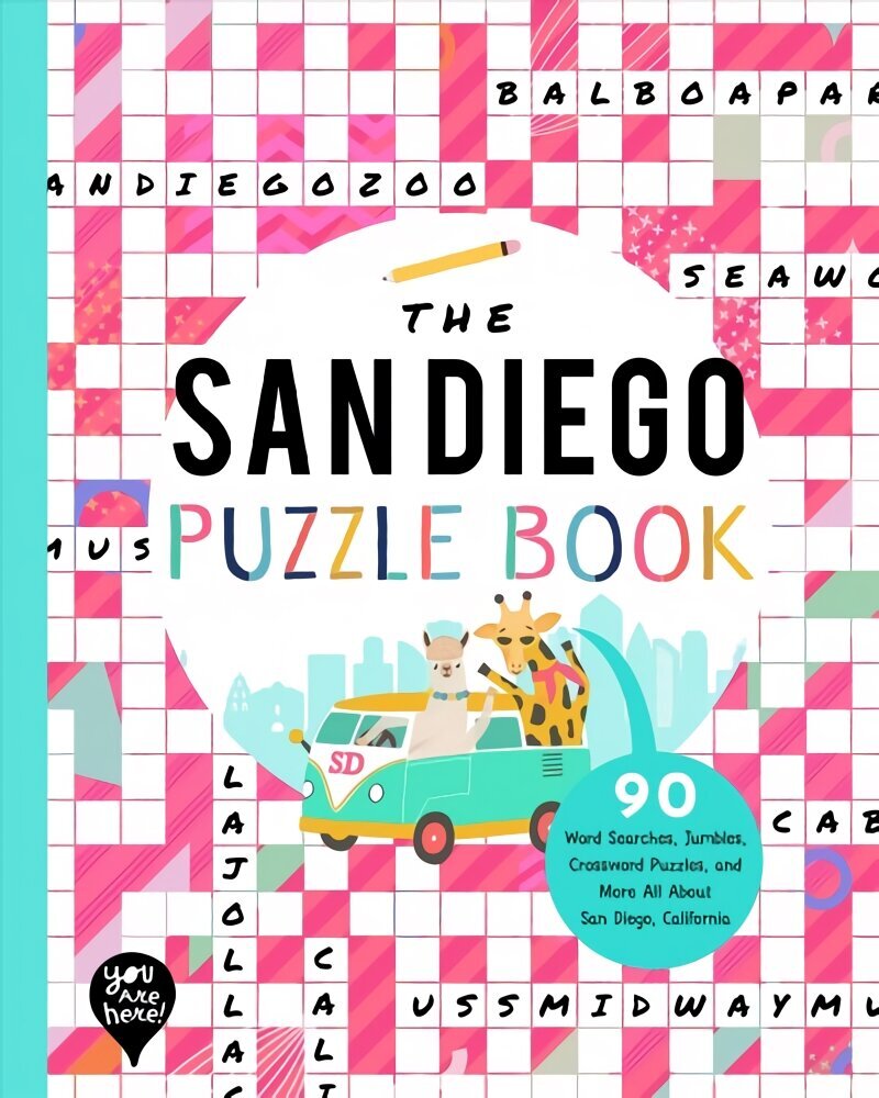 San Diego Puzzle Book: 90 Word Searches, Jumbles, Crossword Puzzles, and More All about San Diego, California! cena un informācija | Grāmatas mazuļiem | 220.lv