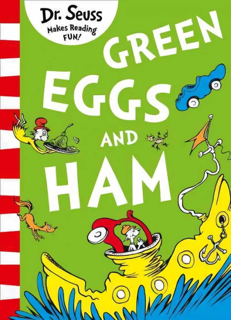 Green Eggs and Ham Green Back Book edition cena un informācija | Grāmatas mazuļiem | 220.lv