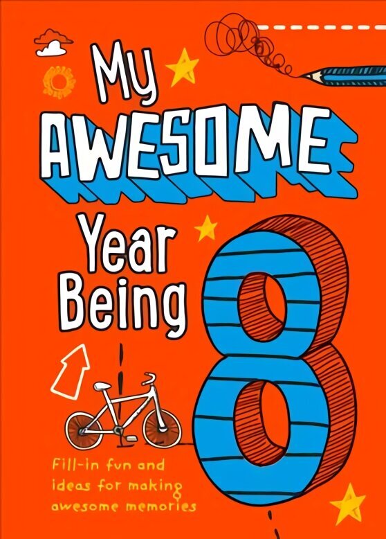 My Awesome Year being 8 цена и информация | Grāmatas mazuļiem | 220.lv