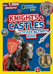 Knights and Castles Sticker Activity Book: Colouring, Counting, 1000 Stickers and More! цена и информация | Книги для малышей | 220.lv