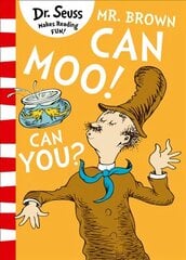 Mr. Brown Can Moo! Can You? Blue Back Book edition cena un informācija | Grāmatas mazuļiem | 220.lv