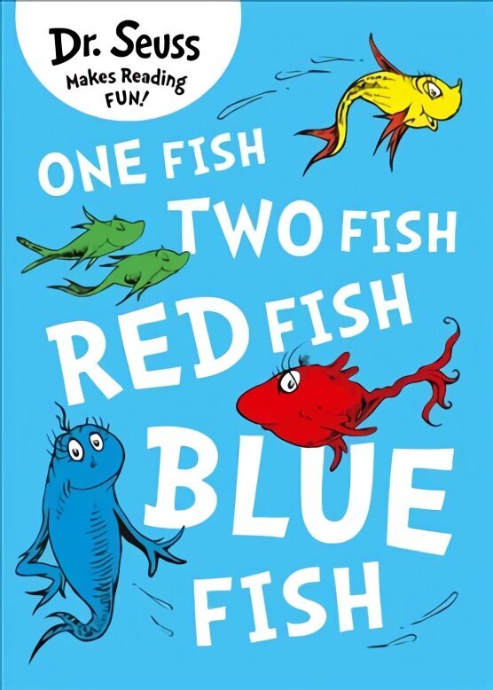 One Fish, Two Fish, Red Fish, Blue Fish: One Fish Two Fish Red Fish Blue Fish 60th Anniversary edition, One Fish, Two Fish, Red Fish, Blue Fish cena un informācija | Grāmatas mazuļiem | 220.lv