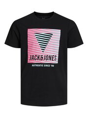 Jack & Jones bērnu T-krekls 12214084*01, melns cena un informācija | Zēnu krekli | 220.lv