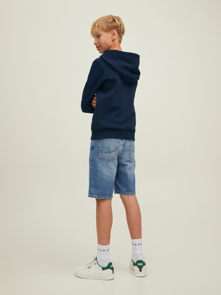 Jack & Jones bērnu sporta krekls 12218049*02, tumši zils цена и информация | Zēnu jakas, džemperi, žaketes, vestes | 220.lv