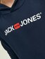 Jack & Jones bērnu sporta krekls 12212186*03, tumši zils цена и информация | Zēnu jakas, džemperi, žaketes, vestes | 220.lv