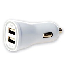 Automašīnas lādētājs Techly ar diviem USB portiem 2X USB 5V 1A/2.1A цена и информация | Зарядные устройства для телефонов | 220.lv