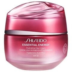 Mitrinošs dienas sejas krēms Shiseido Essential Energy SPF20, 50ml цена и информация | Кремы для лица | 220.lv