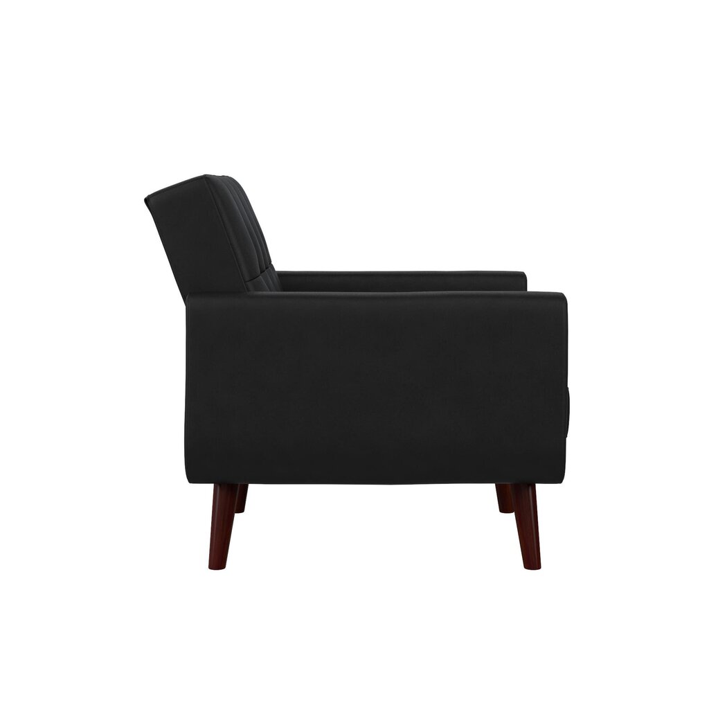 Krēsls Dorel Home Nola, melns cena un informācija | Atpūtas krēsli | 220.lv