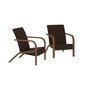 Āra krēslu komplekts Dorel Home, brūns cena un informācija | Dārza krēsli | 220.lv