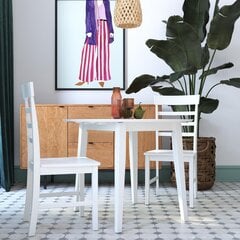 Комплект мебели для столовой Novogratz Brooks, белый цвет цена и информация | Кухонные гарнитуры | 220.lv