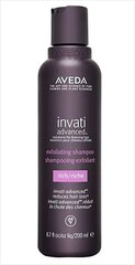 Šampūns Aveda Invati Advanced, 200 ml cena un informācija | Šampūni | 220.lv