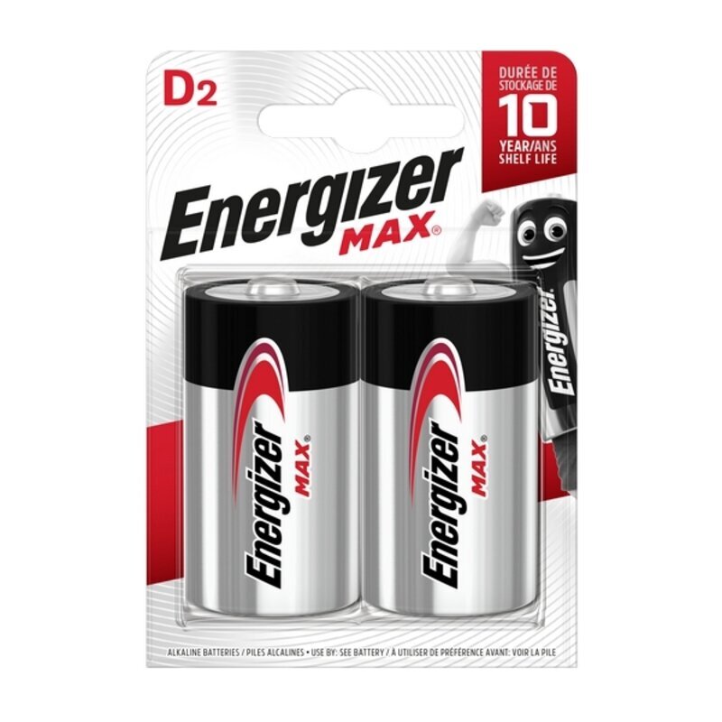 Energizer Max LR20 cena un informācija | Baterijas | 220.lv