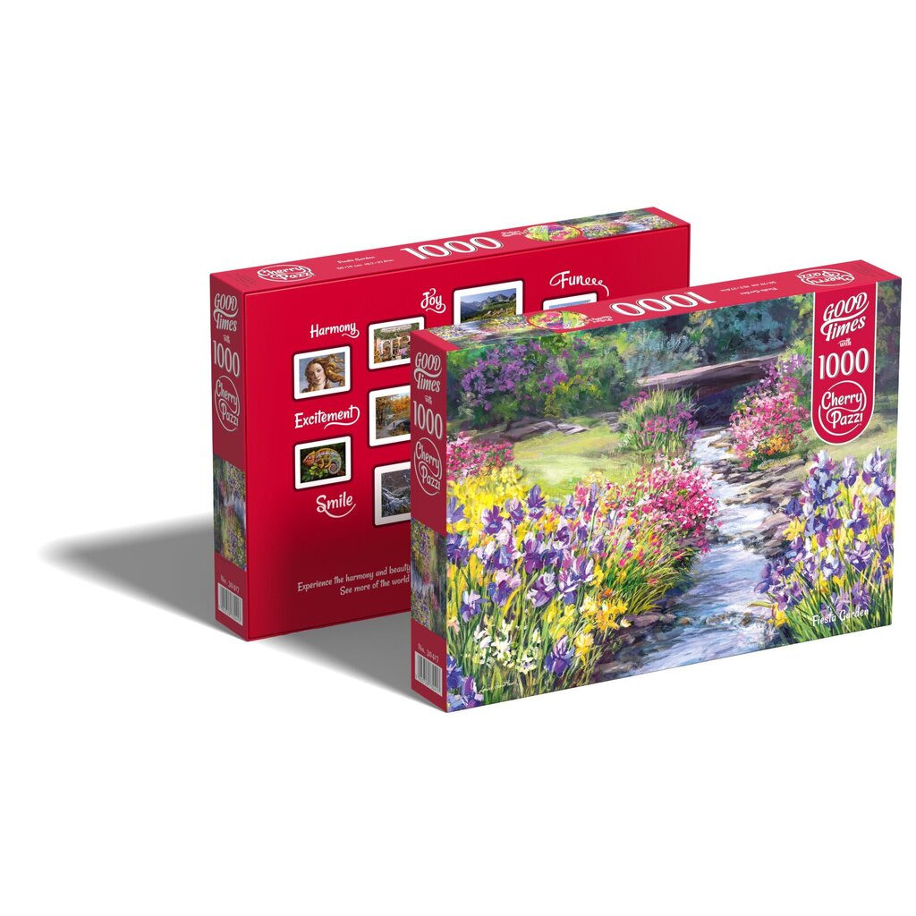 CherryPazzi puzle Fiesta Garden 1000 d. цена и информация | Puzles, 3D puzles | 220.lv