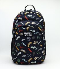 PUMA Academy Backpack - Peacoat-PLAYFUL LOGO AOP cena un informācija | Sporta somas un mugursomas | 220.lv