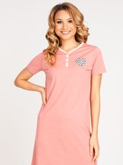 Женская ночная рубашка YOCLUB (Розовая) цена и информация | Женские пижамы, ночнушки | 220.lv
