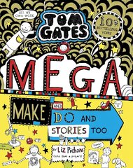 Tom Gates: Mega Make and Do and Stories Too! цена и информация | Книги для самых маленьких | 220.lv