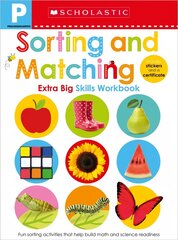 Pre-K Extra Big Skills Workbook: Sorting and Matching (Scholastic Early   Learners) цена и информация | Книги для малышей | 220.lv