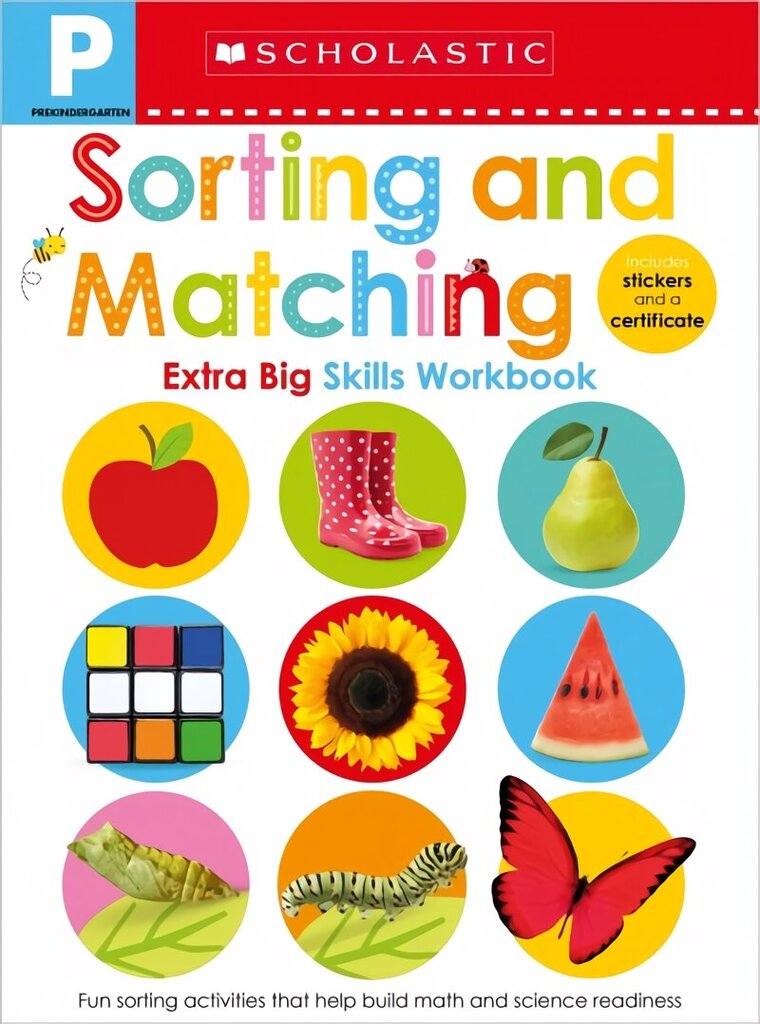 Pre-K Extra Big Skills Workbook: Sorting and Matching (Scholastic Early Learners) цена и информация | Grāmatas mazuļiem | 220.lv