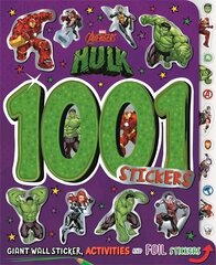 Marvel Hulk: 1001 Stickers cena un informācija | Grāmatas mazuļiem | 220.lv