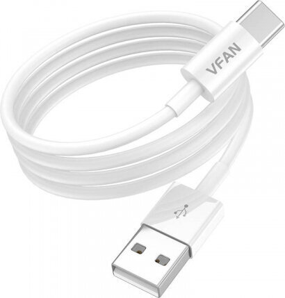 Vipfan USB uz USB-C kabelis X03, 3A, 1m (balts) цена и информация | Kabeļi un vadi | 220.lv