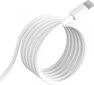 Vipfan USB uz Lightning kabelis X03, 3A, 1m (balts) cena un informācija | Kabeļi un vadi | 220.lv