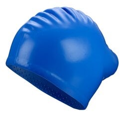 Swimming cap silicone BECO 7530 6 blue long hair цена и информация | Шапочки для плавания | 220.lv