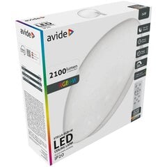 LED griestu lampa Avide Stella 24W RGB+W ar tālvadības pulti cena un informācija | Griestu lampas | 220.lv