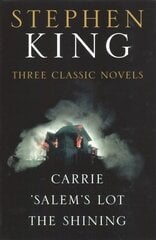 Stephen King Three Classic Novels Box Set: Carrie, 'Salem's Lot, The Shining cena un informācija | Fantāzija, fantastikas grāmatas | 220.lv
