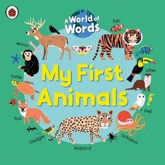 My First Animals: A World of Words cena un informācija | Grāmatas mazuļiem | 220.lv
