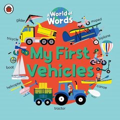 My First Vehicles: A World of Words цена и информация | Книги для самых маленьких | 220.lv