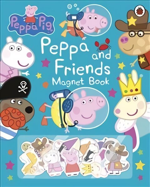 Peppa Pig: Peppa and Friends Magnet Book cena un informācija | Grāmatas mazuļiem | 220.lv