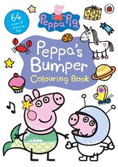 Peppa Pig: Peppa's Bumper Colouring Book: Official Colouring Book cena un informācija | Grāmatas mazuļiem | 220.lv