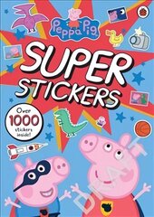 Peppa Pig Super Stickers Activity Book cena un informācija | Grāmatas mazuļiem | 220.lv